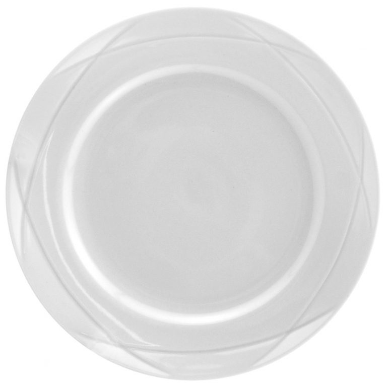Empire-Acadia-Porcelain-Dinner-Plate | LodgingSupply.com