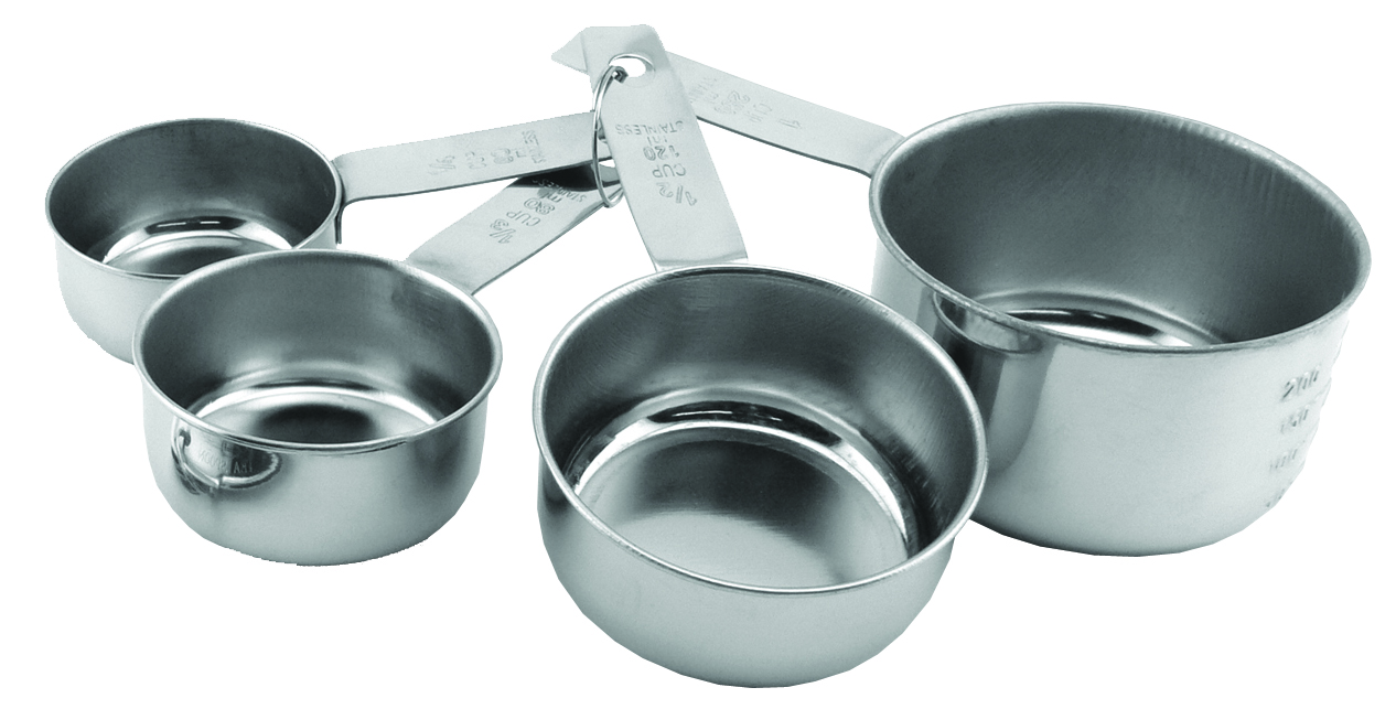 Stainless Measuring Cups Set 