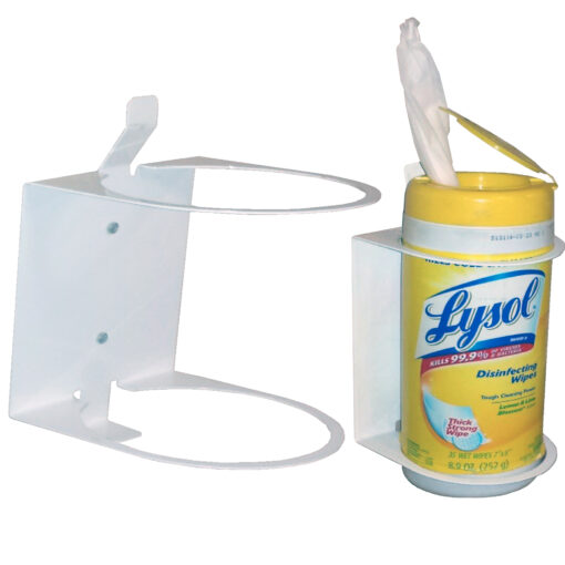 Disinfecting Wipes Canister Holder Bracket (Wall Mount)