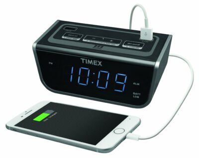 Timex T262B Hotel Alarm Clock Radio