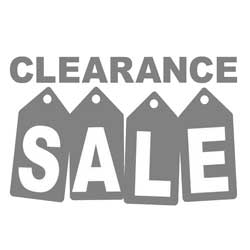 Clearance Sale Items