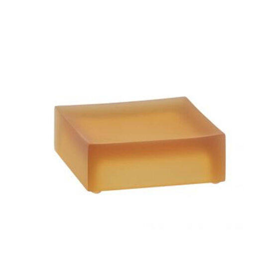 Ghost Amber Square Soap Dish